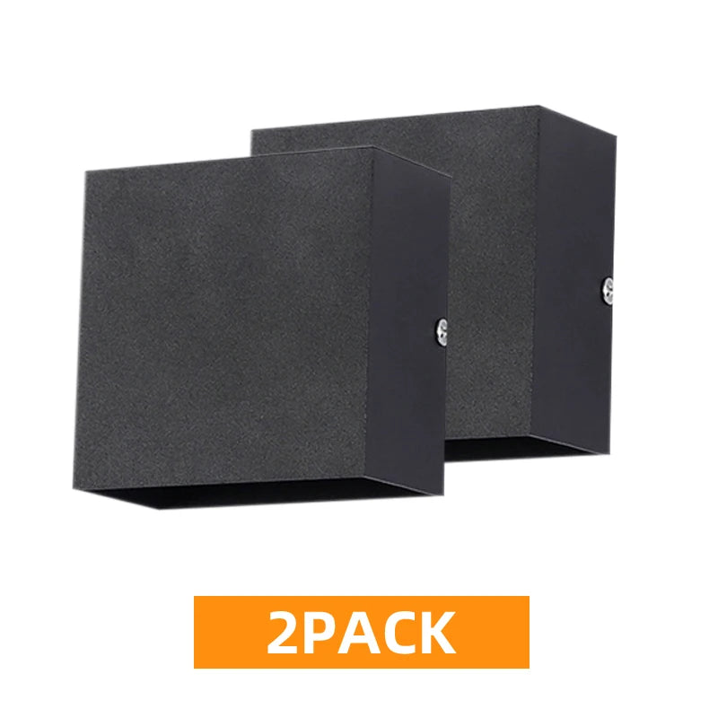 Applique murale LED 2 pièces