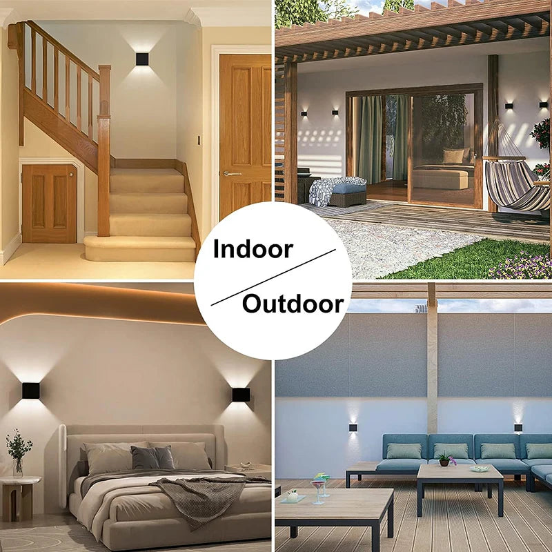 Applique murale LED 7W étanche