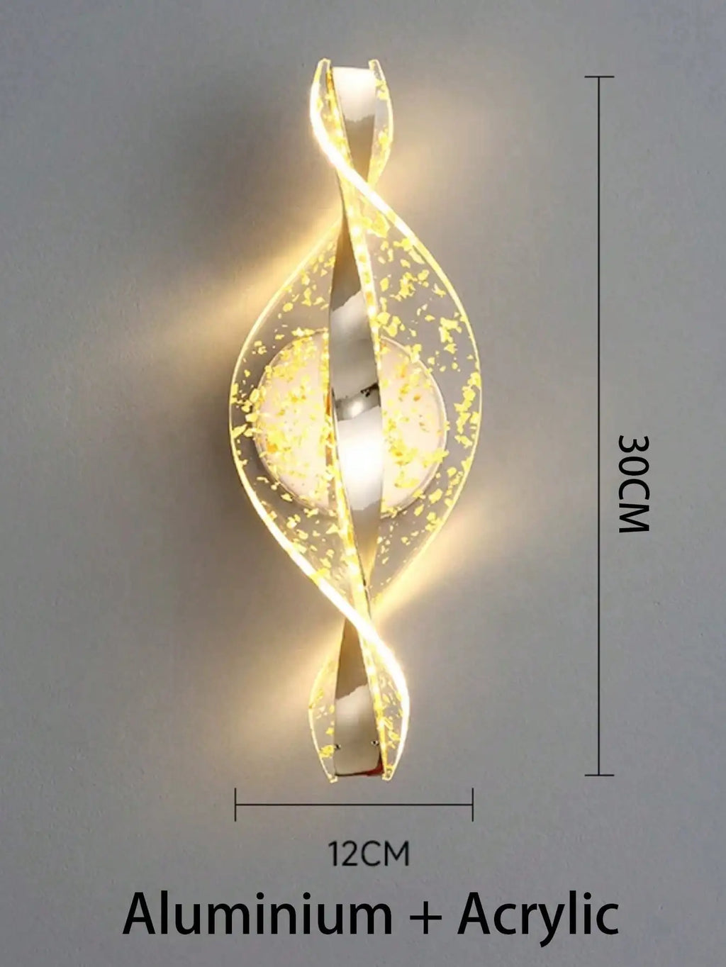 Applique murale LED acrylique