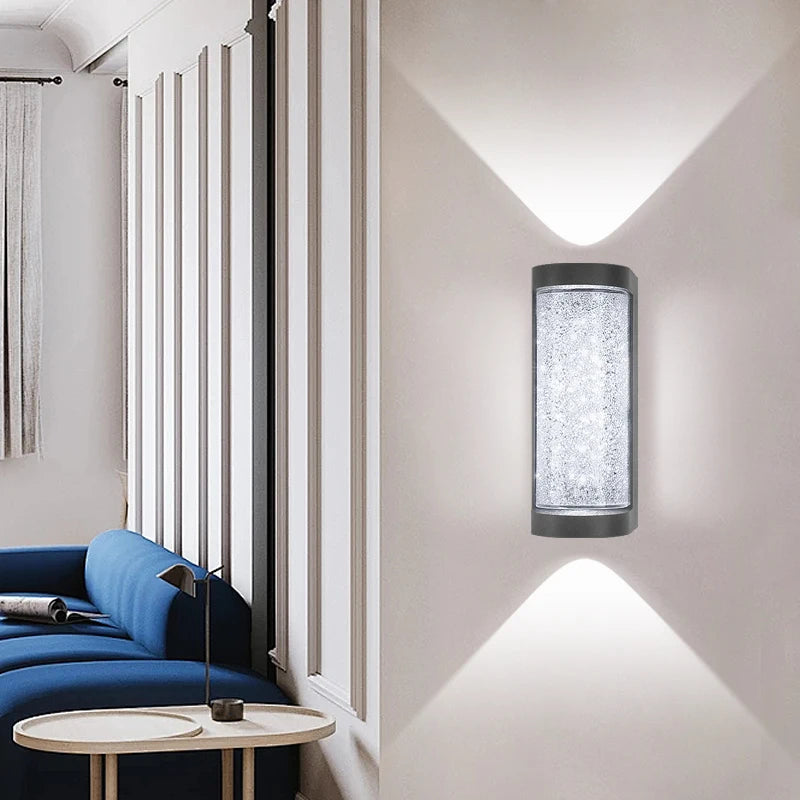 Applique murale LED cristal luxe 10W