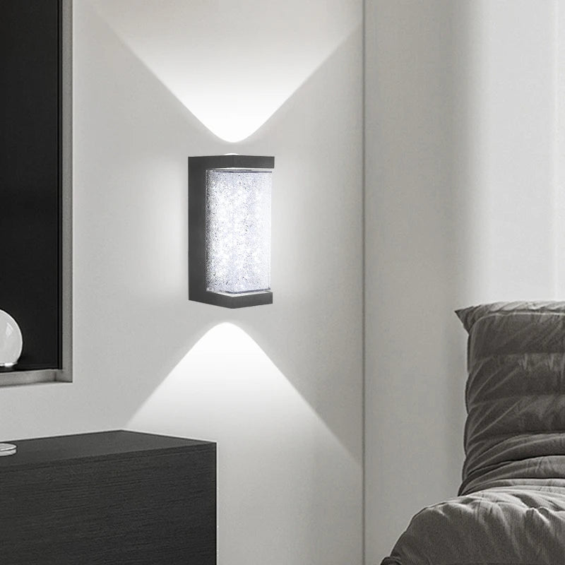 Applique murale LED cristal luxe 10W