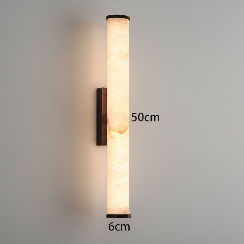 Applique murale LED effet marbre – Design art déco moderne