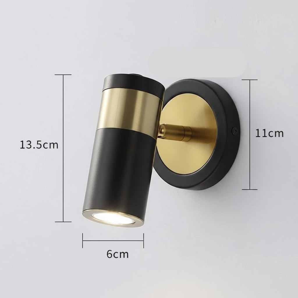 Applique murale LED en aluminium – design moderne et ajustable