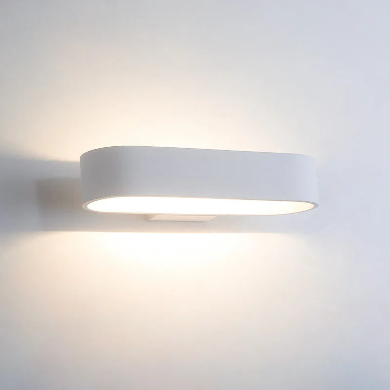 Applique murale LED en aluminium – Lampe murale moderne intérieure