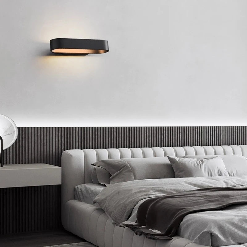 Applique murale LED en aluminium – Lampe murale moderne intérieure
