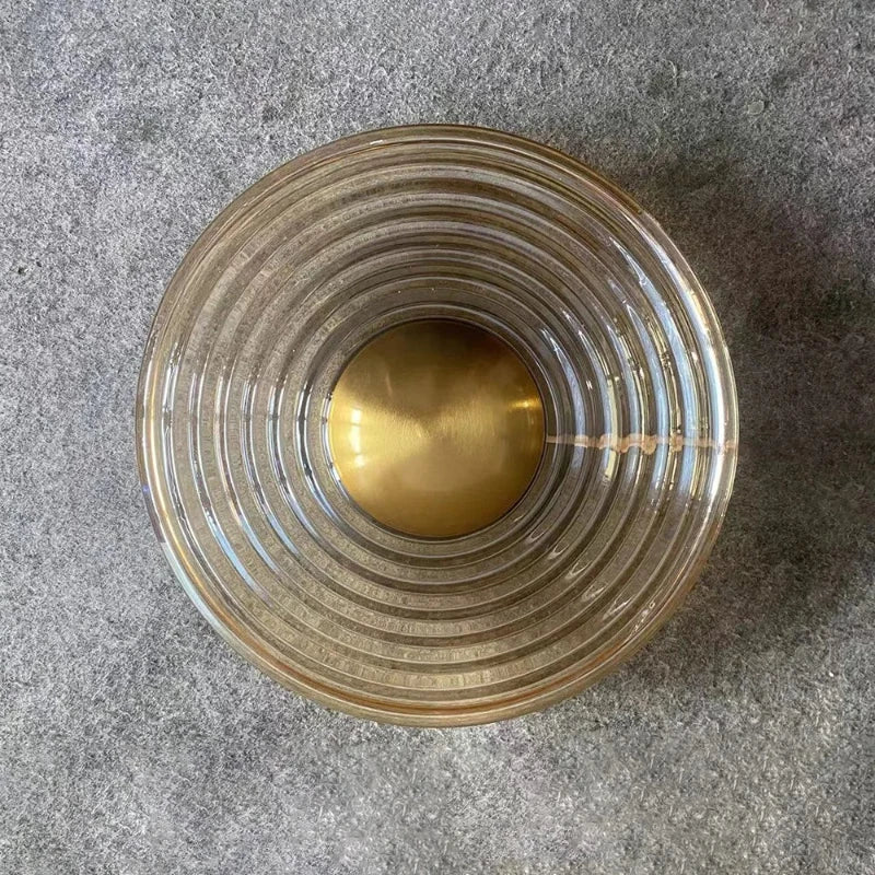 Applique murale LED en verre teinté – lampe design moderne dimmable