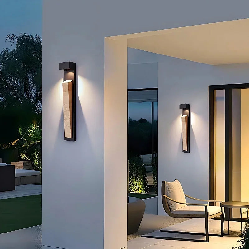 Applique murale LED étanche IP65 moderne – lampe extérieure design