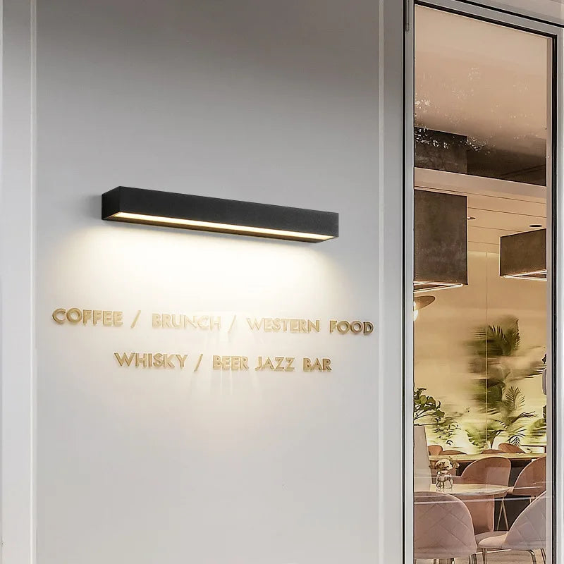 Applique murale LED extérieure IP65 – Lampe aluminium étanche