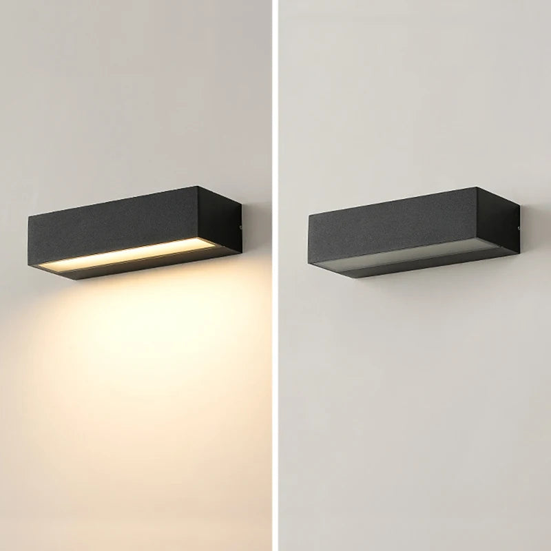 Applique murale LED extérieure IP65 – Lampe aluminium étanche