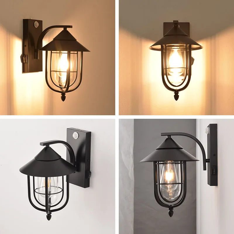 Applique murale LED extérieure avec détecteur