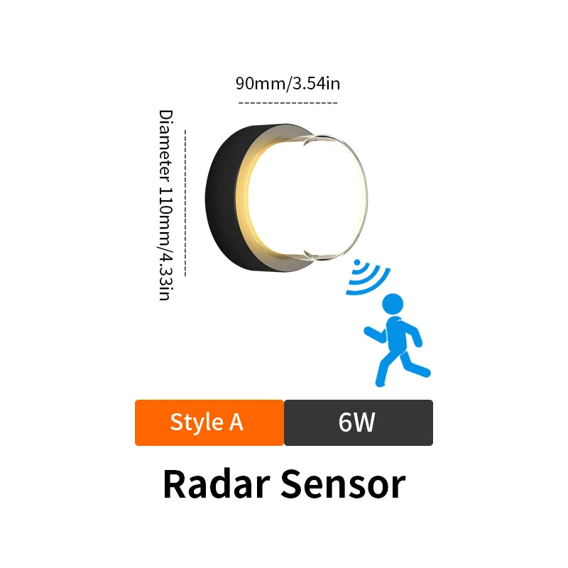 Applique murale LED intelligente