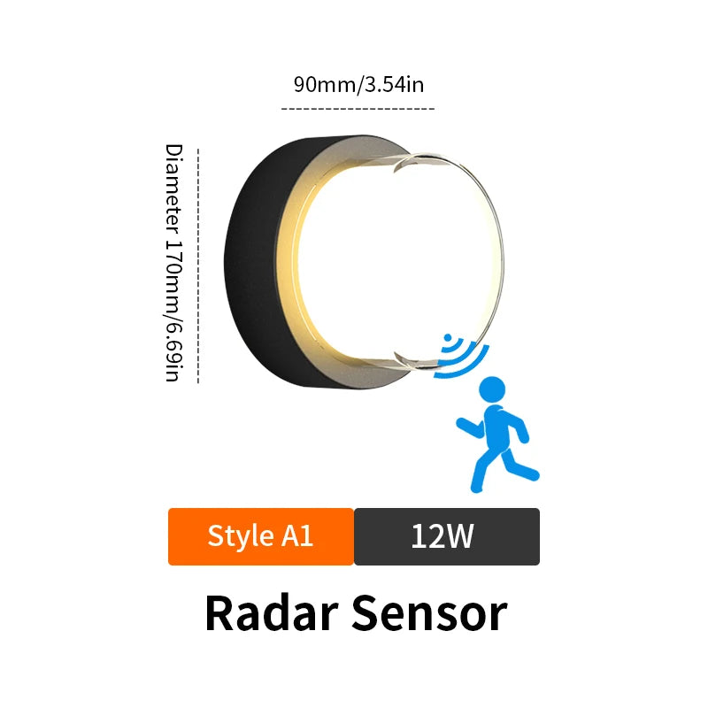Applique murale LED intelligente