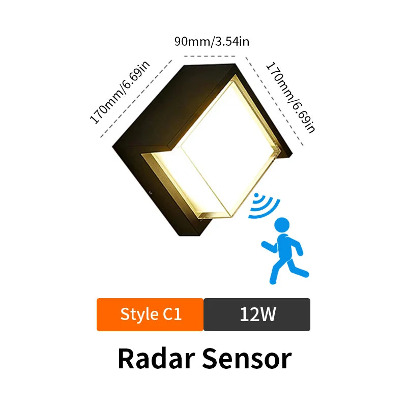 Applique murale LED intelligente