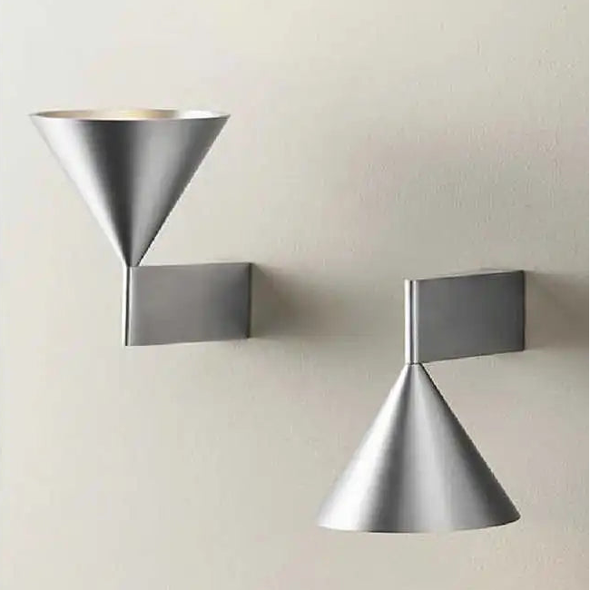 Applique murale LED italienne minimaliste en aluminium