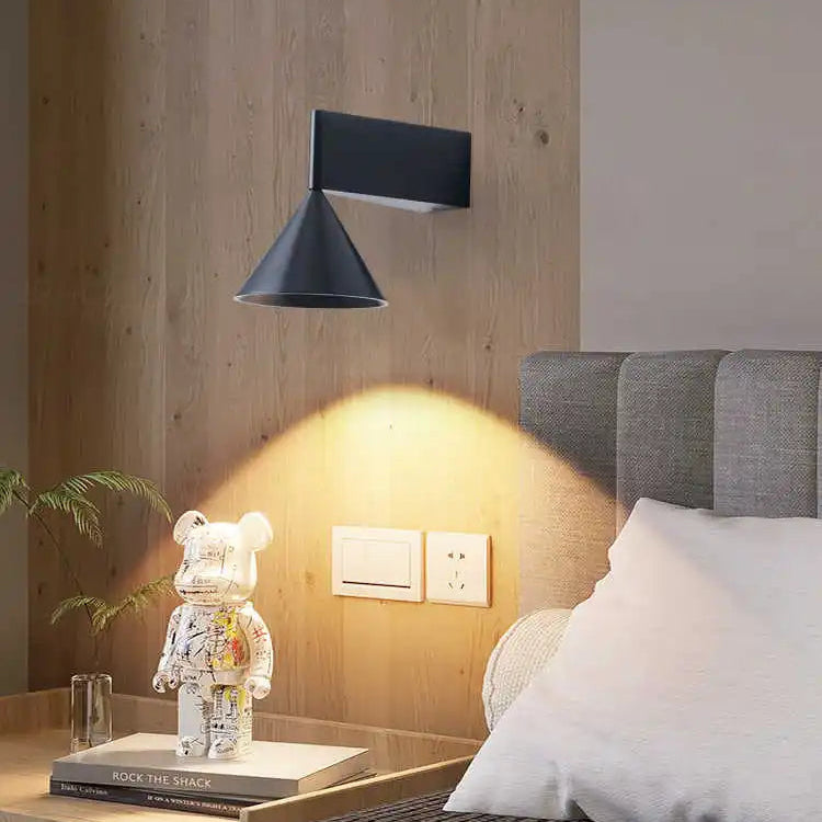 Applique murale LED italienne minimaliste en aluminium