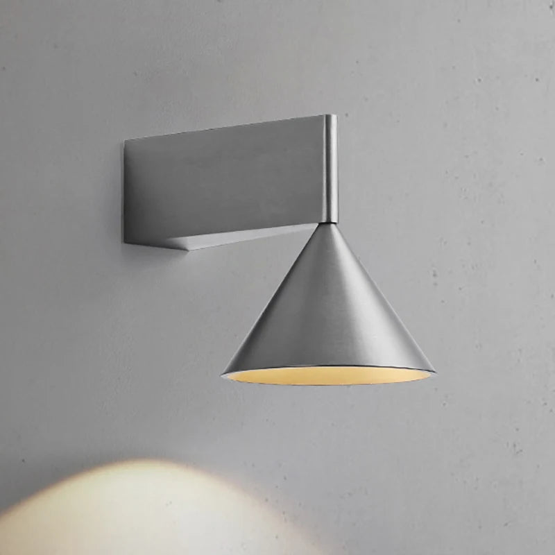 Applique murale LED italienne minimaliste en aluminium