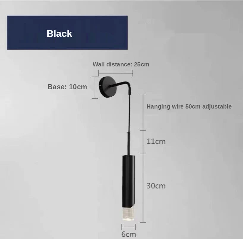 Applique murale LED luxe moderne – Lampe art déco dorée design