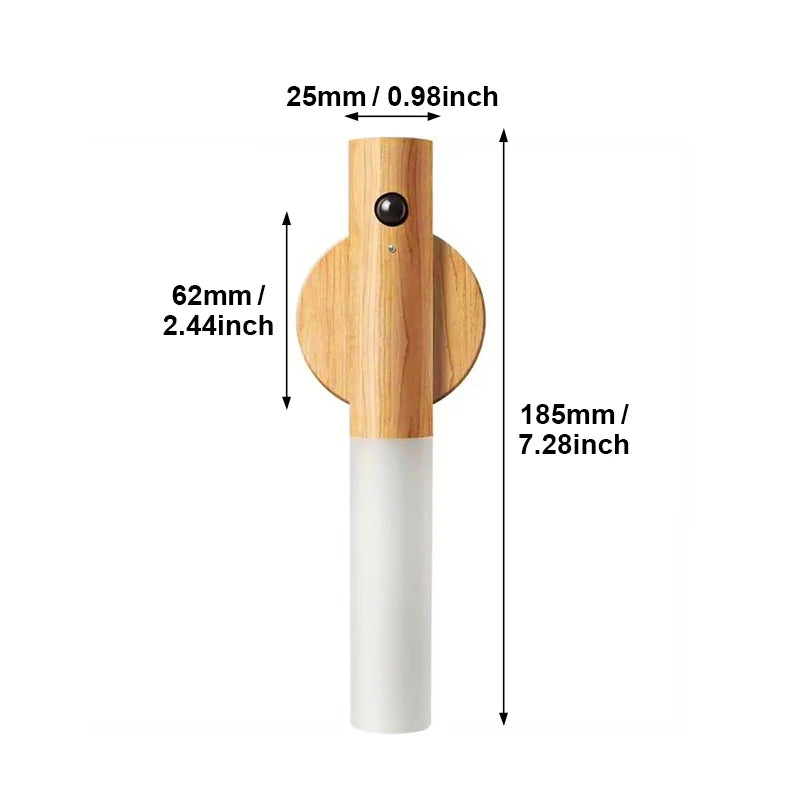 Applique murale LED magnétique avec détecteur