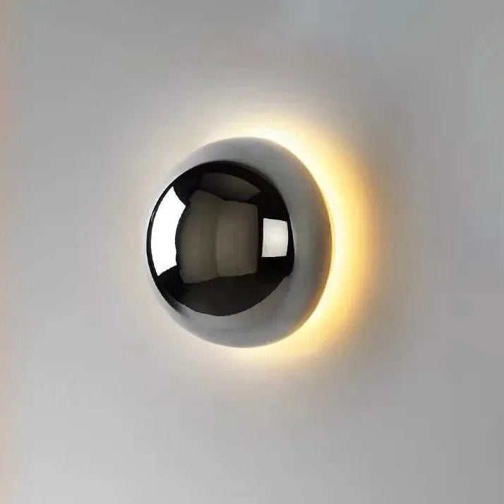 Applique murale LED moderne 4 lumières – lampe design en métal et verre