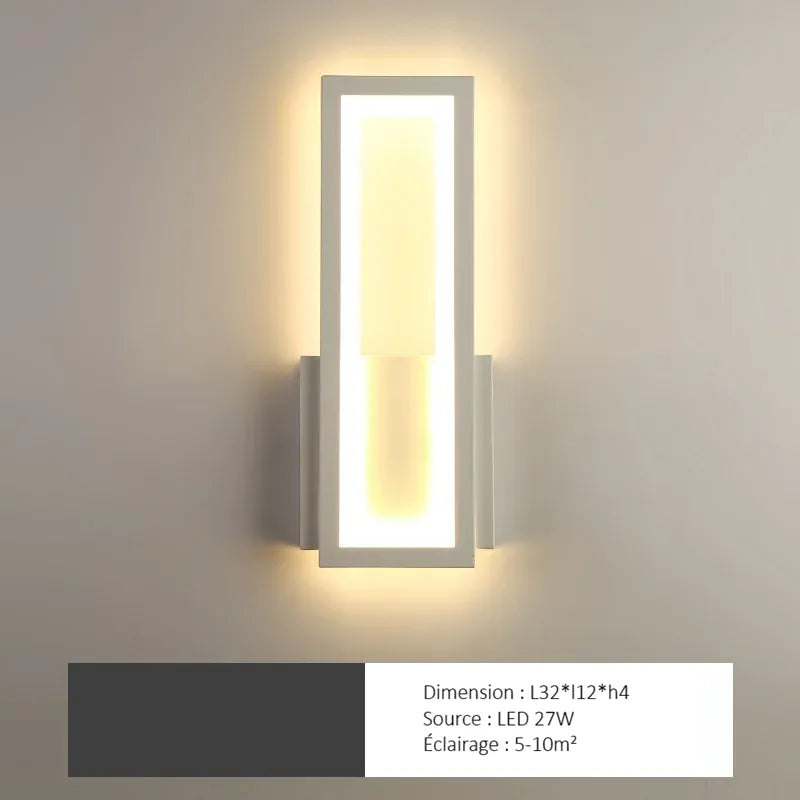 Applique murale LED moderne créative
