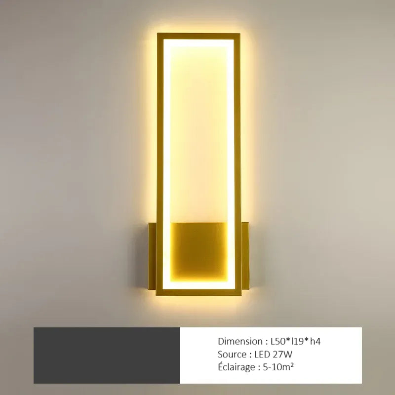 Applique murale LED moderne créative