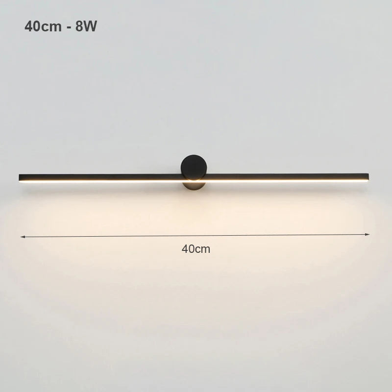 Applique murale LED nordique – Miroir & Chambre