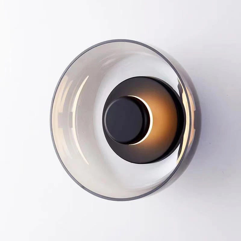 Applique murale LED nordique design en verre
