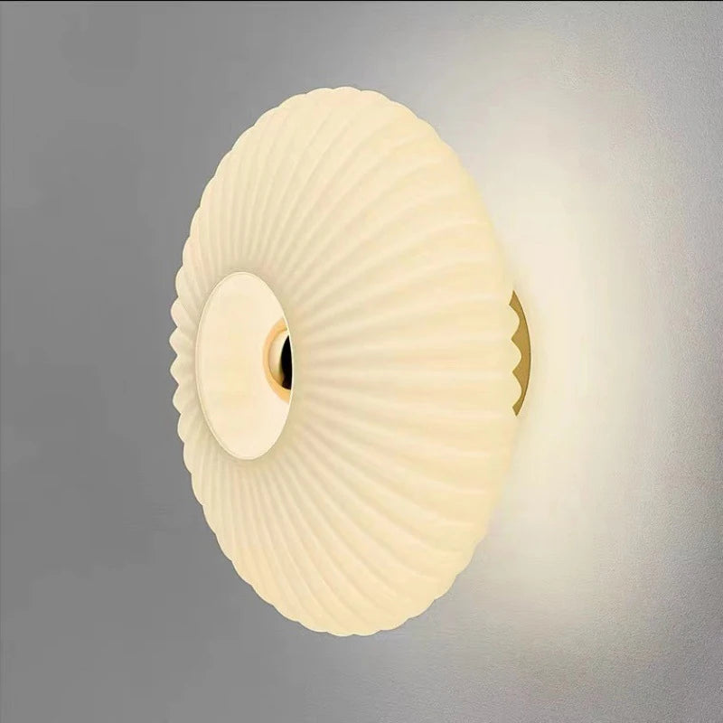 Applique murale LED nordique en verre