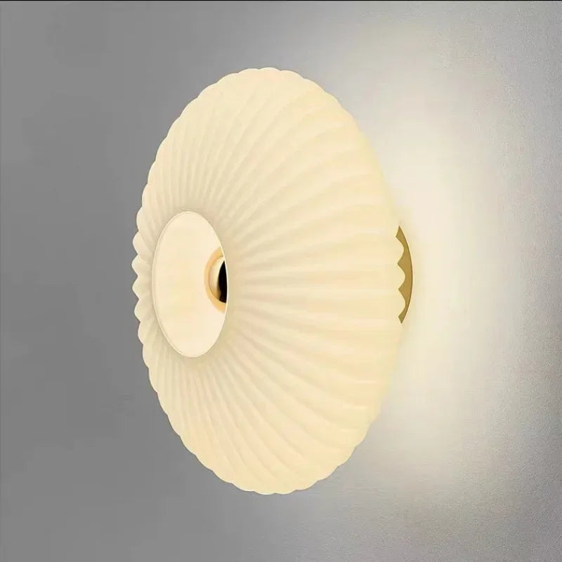 Applique murale LED nordique en verre