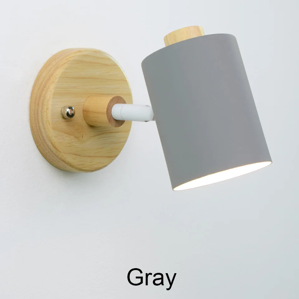 Applique murale LED nordique pastel