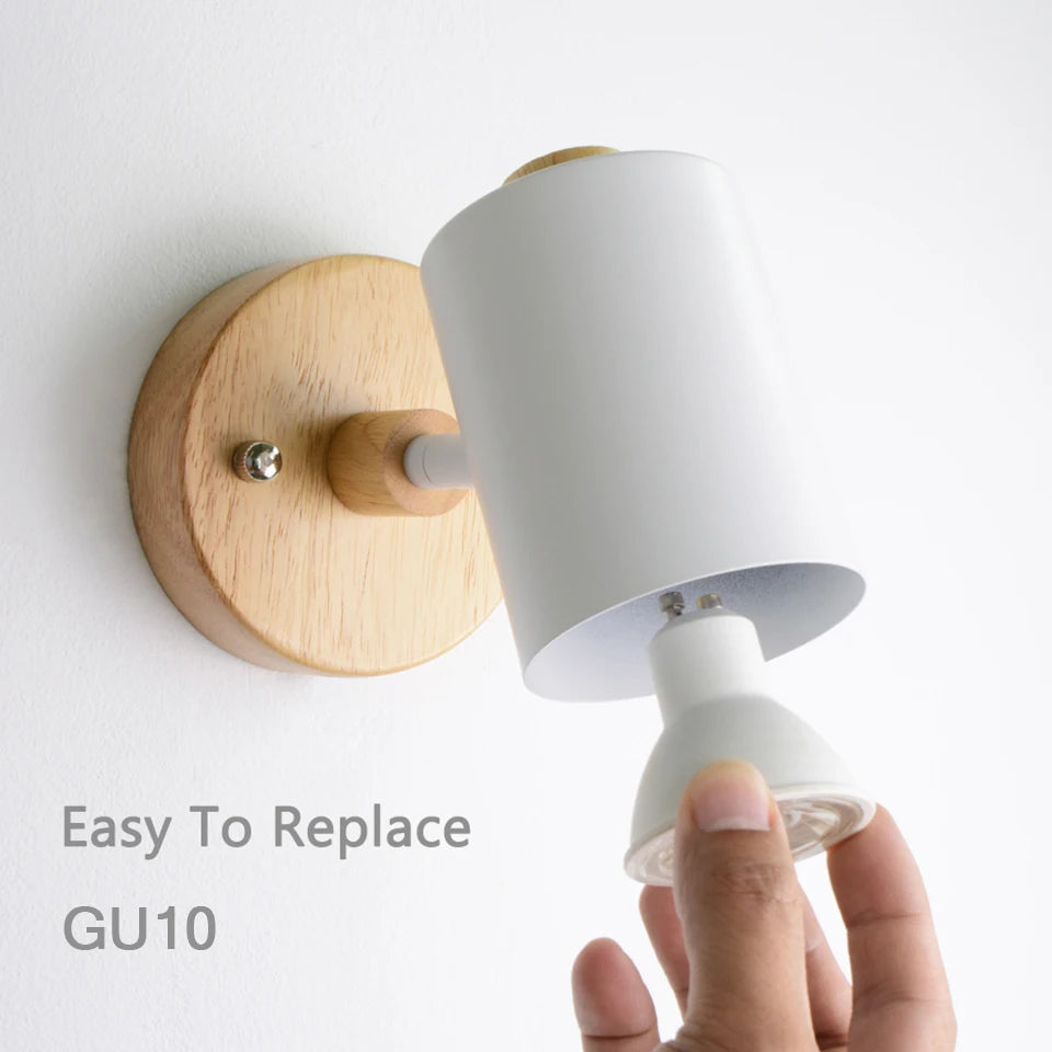 Applique murale LED nordique pastel