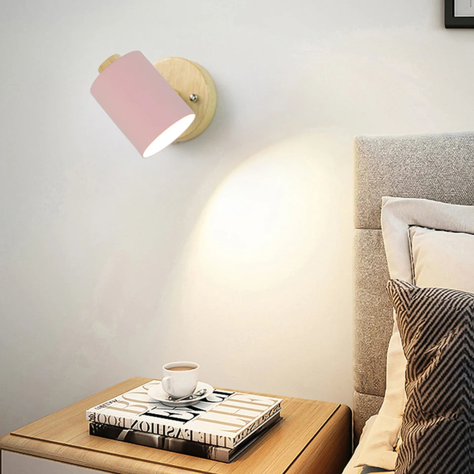 Applique murale LED nordique pastel