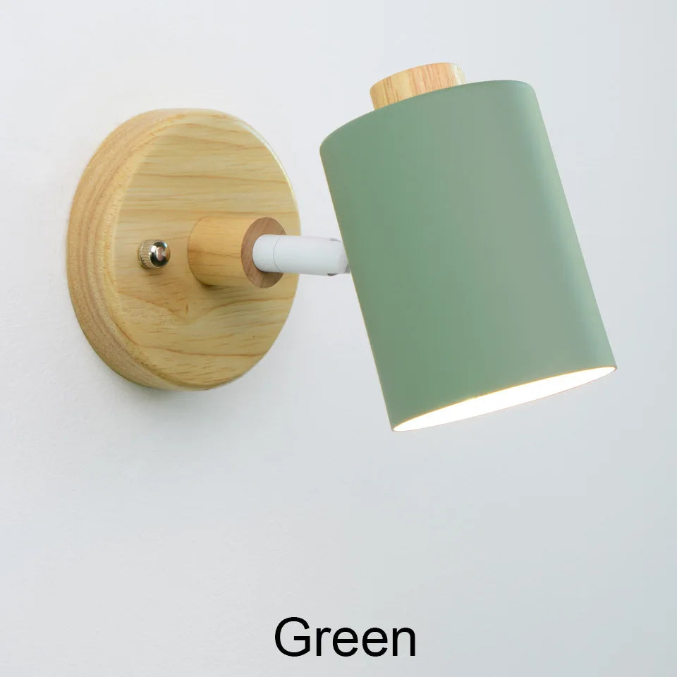 Applique murale LED nordique pastel