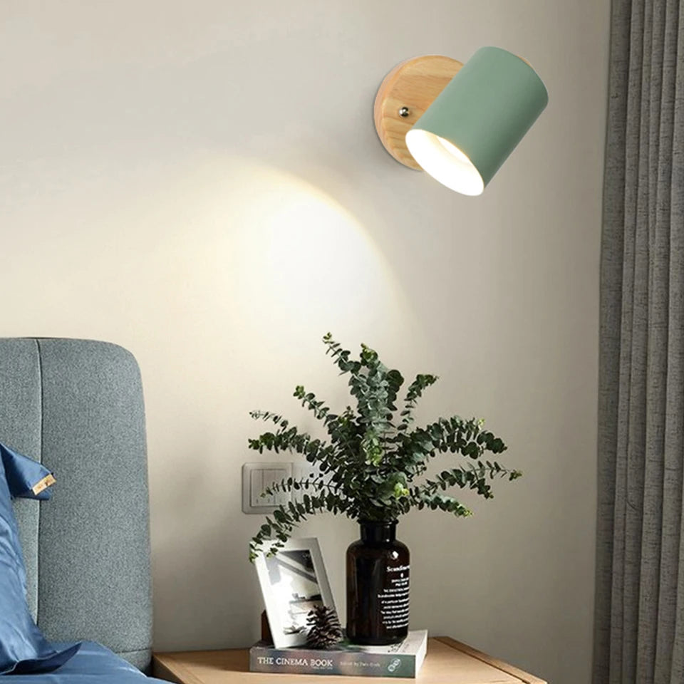 Applique murale LED nordique pastel