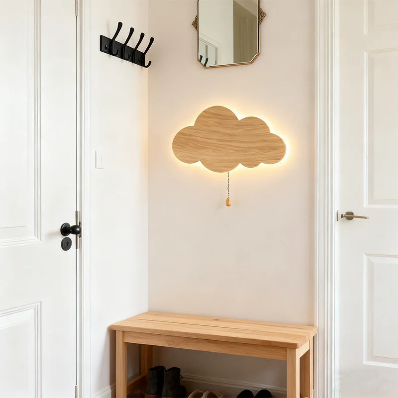 Applique murale LED nuage