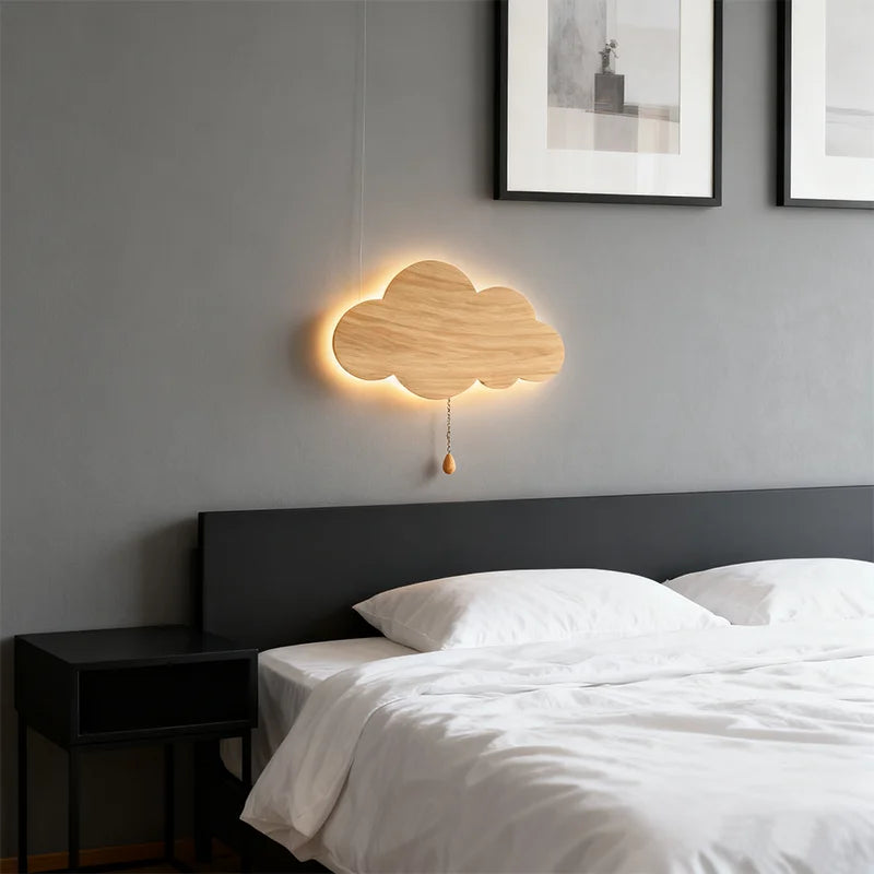 Applique murale LED nuage