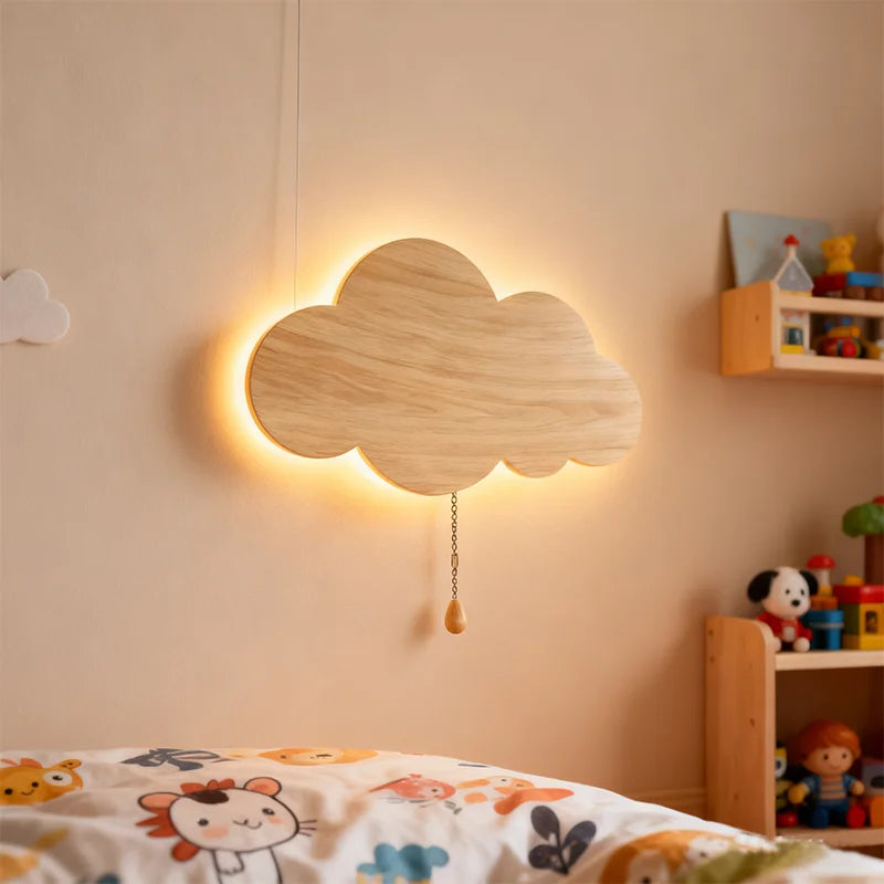 Applique murale LED nuage