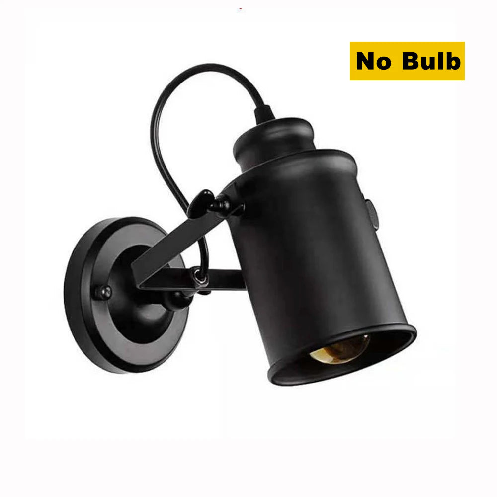 Applique murale LED rétro industrielle