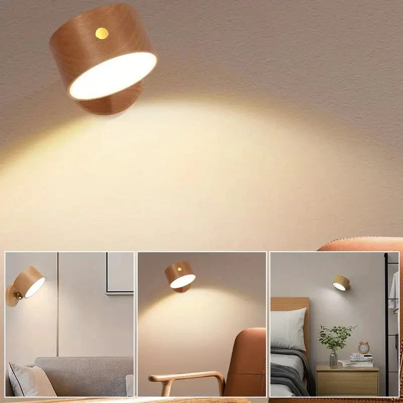 Applique murale LED tactile rechargeable