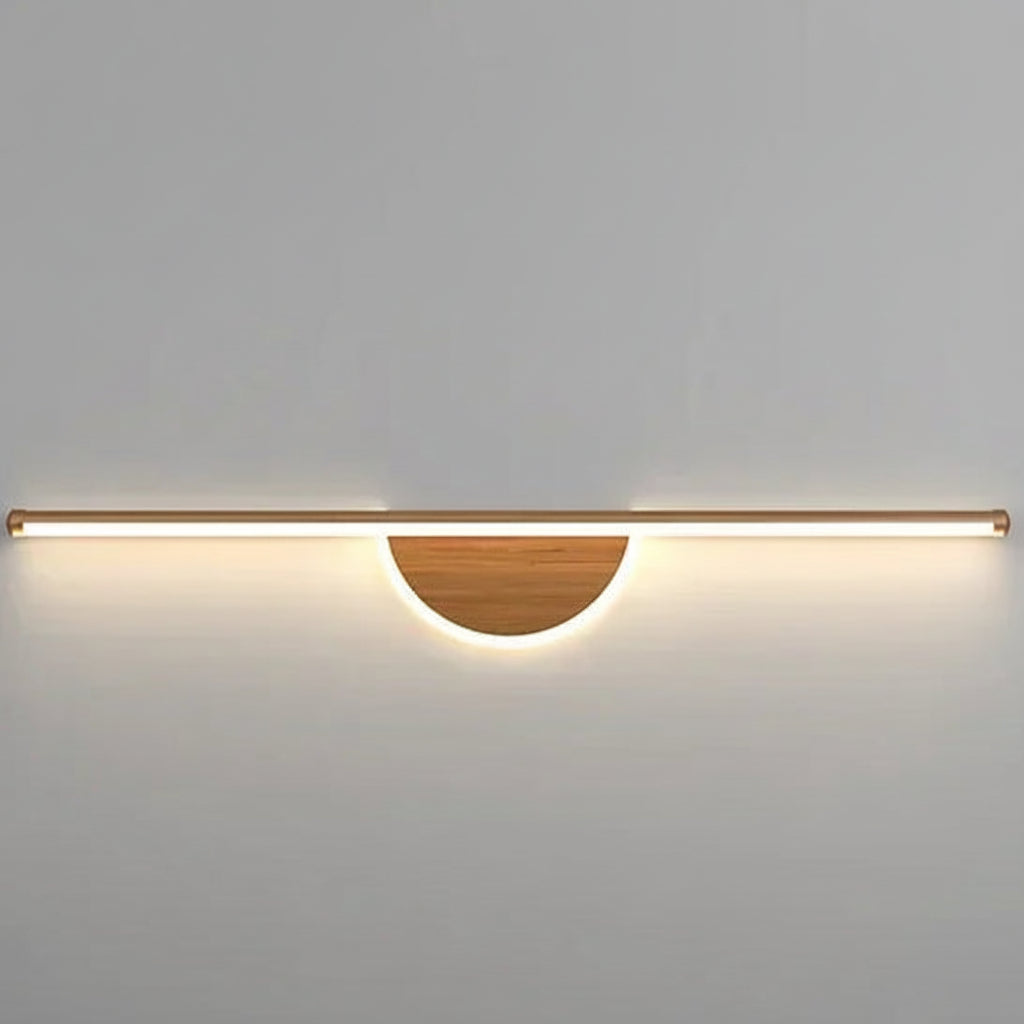 Applique murale aluminium minimaliste 60 cm pour intérieur moderne