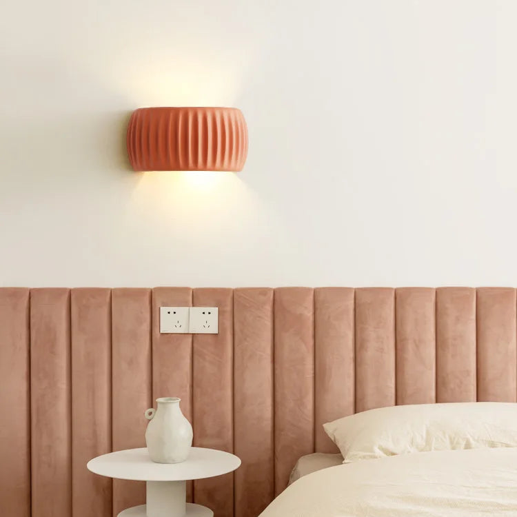 Applique murale art déco en résine – Lampe murale moderne intérieure