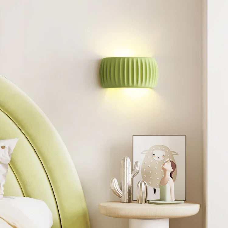 Applique murale art déco en résine – Lampe murale moderne intérieure