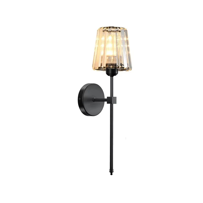 Applique murale cristal moderne – lampe murale LED art déco pour intérieur