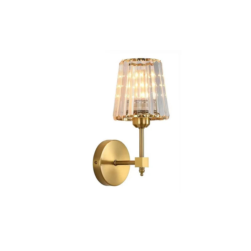 Applique murale cristal moderne – lampe murale LED art déco pour intérieur