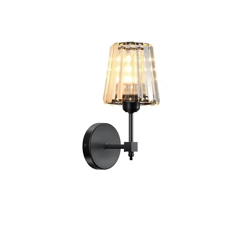 Applique murale cristal moderne – lampe murale LED art déco pour intérieur