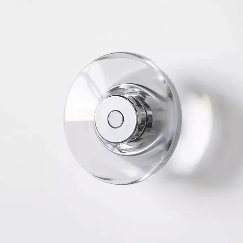 Applique murale cristal ronde LED – Chevet & Salon