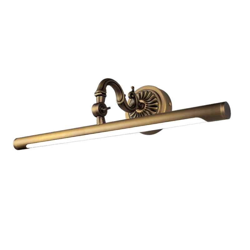 Applique murale cuivre LED européenne pour miroir et chambre design