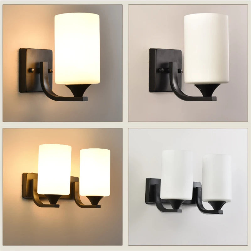 Applique murale double tête LED