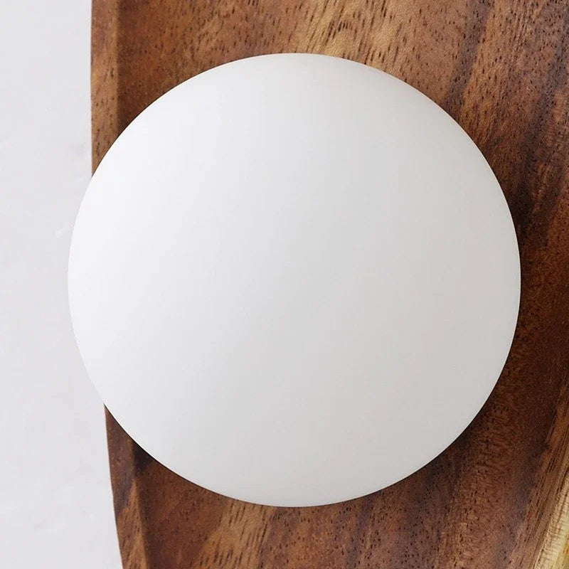 Applique murale en bois moderne LED – éclairage intérieur design naturel