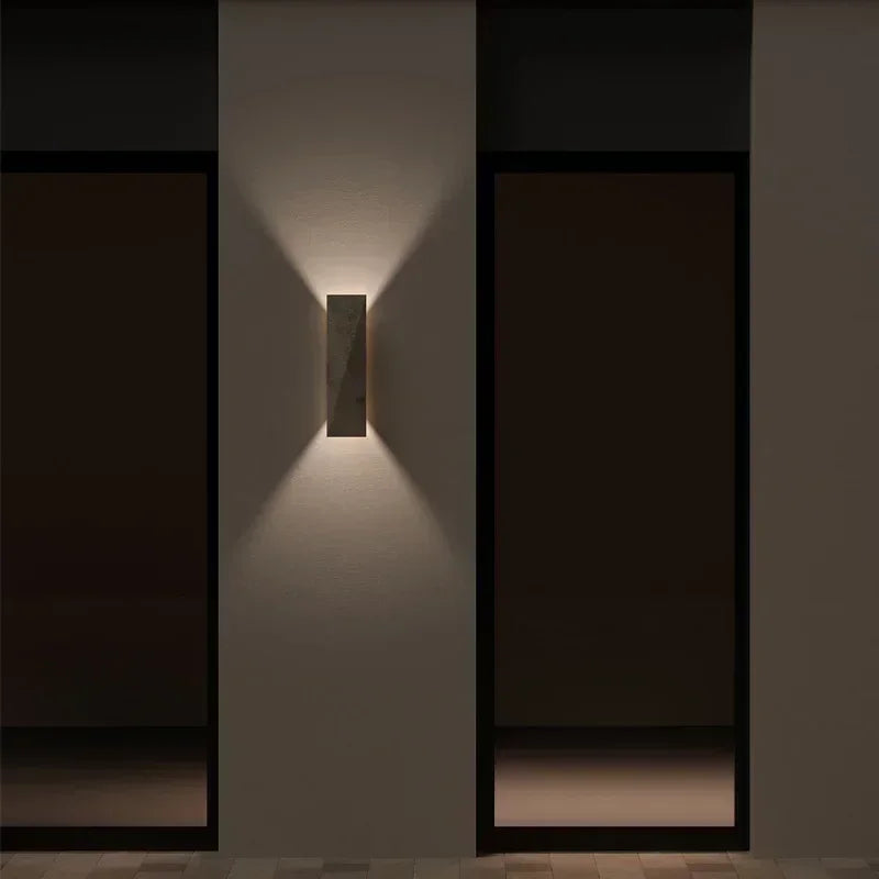 Applique murale en pierre LED – lampe moderne design minimaliste